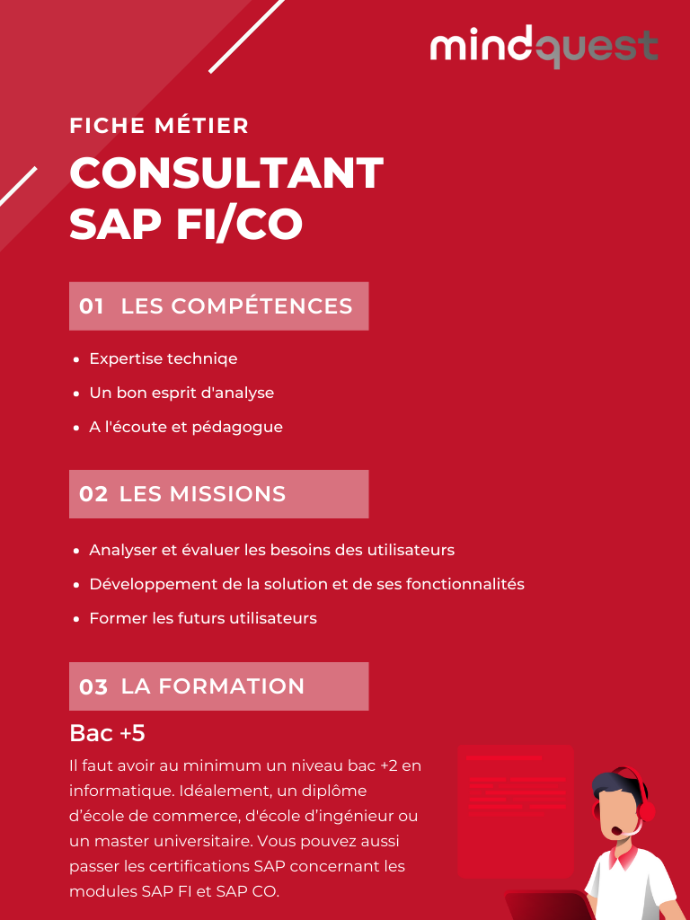 Consultant SAP FI CO : Fiche métier